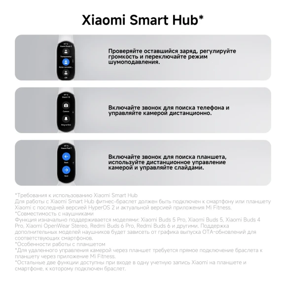Фитнес-трекер Xiaomi Smart Band 10 AMOLED корп.:розовое золото рем.:розовый (BHR9999GL)