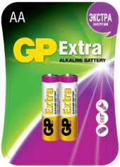 Батарея GP Extra Alkaline 15AX LR6 AA (2шт) блистер Батарея GP Extra Alkaline 15AX LR6 AA (2шт) блистер