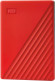 Жесткий диск WD USB3.2 Gen1 2TB WDBYVG0020BRD-WESN My Passport 2.5" красный Жесткий диск WD USB3.2 Gen1 2TB WDBYVG0020BRD-WESN My Passport 2.5" красный