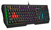 Клавиатура A4Tech Bloody B135N черный USB Multimedia for gamer LED (подставка для запястий) (B135N) Клавиатура A4Tech Bloody B135N черный USB Multimedia for gamer LED (подставка для запястий) (B135N)