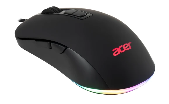 Мышь Acer OMW135 черный оптическая 6400dpi USB 7but (ZL.MCEEE.019)
