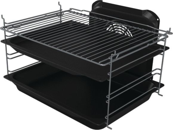 Плита Электрическая Gorenje GEC6C40WD белый стеклокерамика (без крышки)