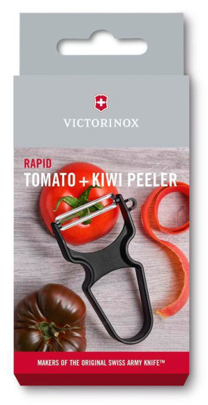 Овощечистка для овощей и фруктов Victorinox Rapid черный упак.:европодвес (6.0933.3) Овощечистка для овощей и фруктов Victorinox Rapid черный упак.:европодвес (6.0933.3)