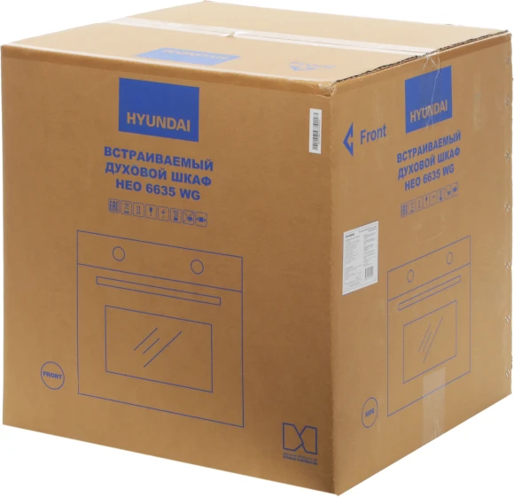 Духовой шкаф Электрический Hyundai HEO 6635 WG белый