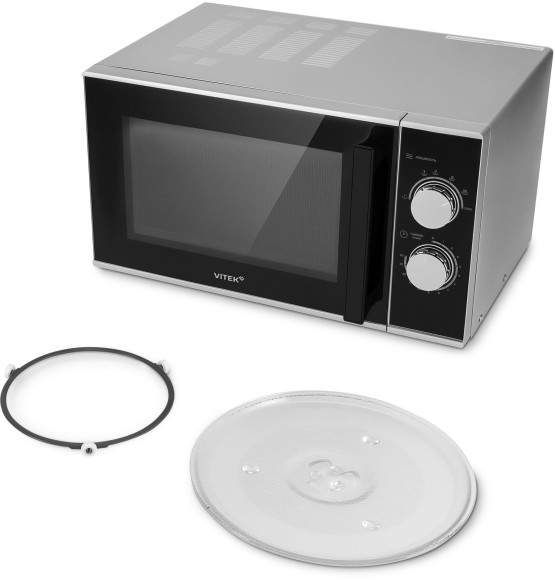 Микроволновая Печь Vitek VT-MW0823 23л. 900Вт серебристый/черный Микроволновая Печь Vitek VT-MW0823 23л. 900Вт серебристый/черный