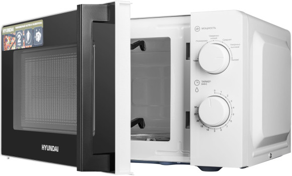 Микроволновая Печь Hyundai HYM-M2046 20л. 700Вт белый Микроволновая Печь Hyundai HYM-M2046 20л. 700Вт белый