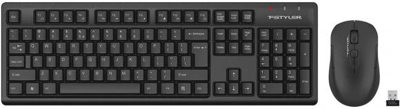 Клавиатура + мышь A4Tech Fstyler FG1200 клав:черный мышь:черный USB беспроводная Multimedia Клавиатура + мышь A4Tech Fstyler FG1200 клав:черный мышь:черный USB беспроводная Multimedia