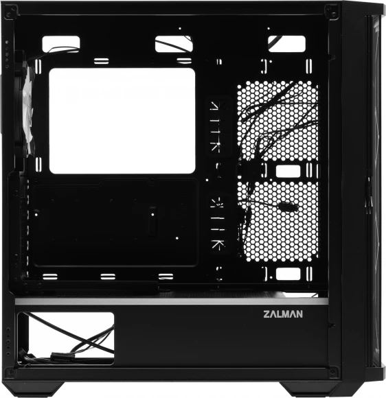 Корпус Zalman Z10 Duo черный без БП ATX 7x120mm 5x140mm audio bott PSU Корпус Zalman Z10 Duo черный без БП ATX 7x120mm 5x140mm audio bott PSU