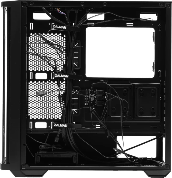 Корпус Zalman Z10 Duo черный без БП ATX 7x120mm 5x140mm audio bott PSU Корпус Zalman Z10 Duo черный без БП ATX 7x120mm 5x140mm audio bott PSU
