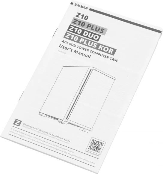 Корпус Zalman Z10 Duo черный без БП ATX 7x120mm 5x140mm audio bott PSU Корпус Zalman Z10 Duo черный без БП ATX 7x120mm 5x140mm audio bott PSU