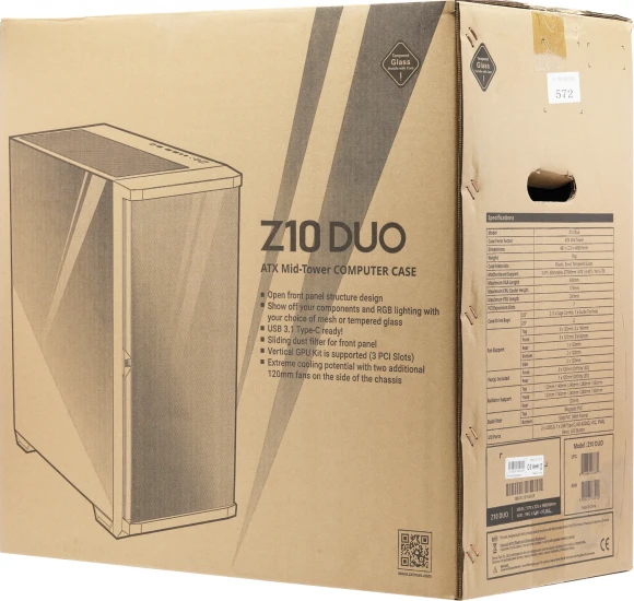 Корпус Zalman Z10 Duo черный без БП ATX 7x120mm 5x140mm audio bott PSU Корпус Zalman Z10 Duo черный без БП ATX 7x120mm 5x140mm audio bott PSU