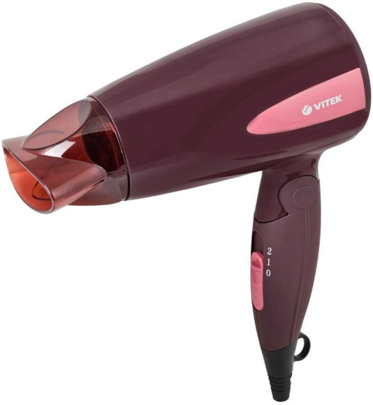 Фен Vitek VT-2261 BN 1300Вт коричневый (2261-VT-02) Фен Vitek VT-2261 BN 1300Вт коричневый (2261-VT-02)