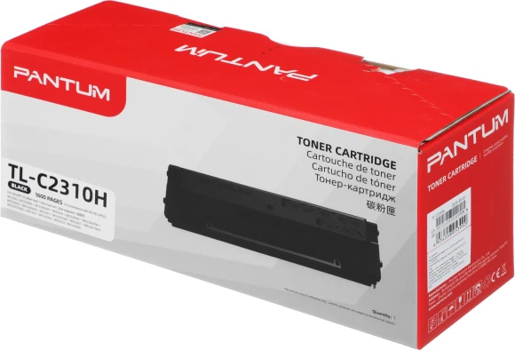 Картридж лазерный Pantum TL-C2310H черный бар.в компл. (1600стр.) для Pantum Series BM/BP2300