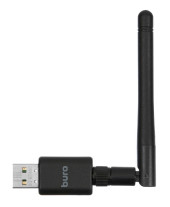 Адаптер USB Buro BU-BT40C BT4.0+EDR class 1 100м черный Адаптер USB Buro BU-BT40C BT4.0+EDR class 1 100м черный