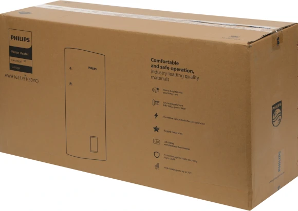 Водонагреватель Philips YC AWH1621/51(50YC) 2кВт 50л электрический настенный/белый
