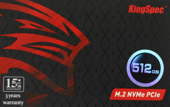 Накопитель SSD Kingspec PCIe 3.0 x4 512GB NE-512 M.2 2280 Накопитель SSD Kingspec PCIe 3.0 x4 512GB NE-512 M.2 2280