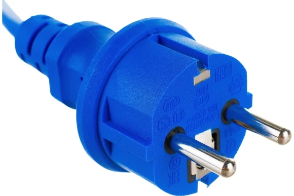 Шнур питания Lanmaster LAN-PP13/SH-3.0-BL C13-Schuko проводник.:3x0.75мм2 3м 220В 10А синий