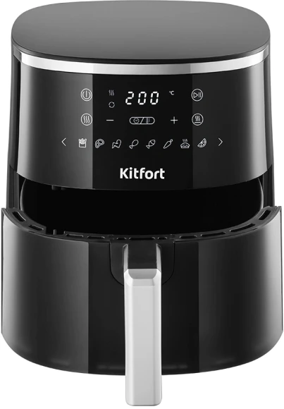 Аэрогриль Kitfort КТ-8157 4.2л 1500Вт белый/черный
