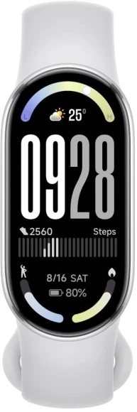 Фитнес-трекер Xiaomi Smart Band 10 AMOLED корп.:серебристый рем.:серый (BHR07PSGL)