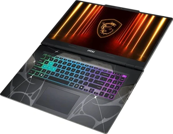 Ноутбук MSI Cyborg A17 AI B2HWFKG-048XRU Ryzen 7 260 16Gb SSD512Gb NVIDIA GeForce RTX 5060 8Gb 17.3" IPS FHD (1920x1080) FreeDOS black WiFi BT Cam (9S7-17UL32-048)