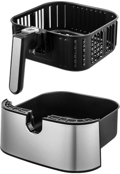 Аэрогриль Kitfort КТ-2232 1700Вт серебристый/черный Аэрогриль Kitfort КТ-2232 1700Вт серебристый/черный