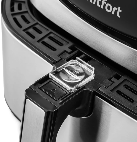 Аэрогриль Kitfort КТ-2232 1700Вт серебристый/черный Аэрогриль Kitfort КТ-2232 1700Вт серебристый/черный