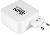 Сетевое зар./устр. Digma Pro DPW6B 65W 3.25A (PD+QC) 2хUSB-C/USB-A универсальное белый (DPW6B5GX12WH)