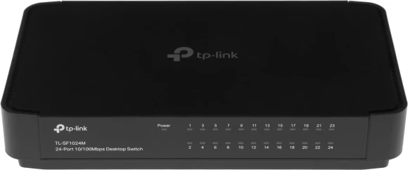 Коммутатор TP-Link TL-SF1024M (L2) 24x100Мбит/с неуправляемый
