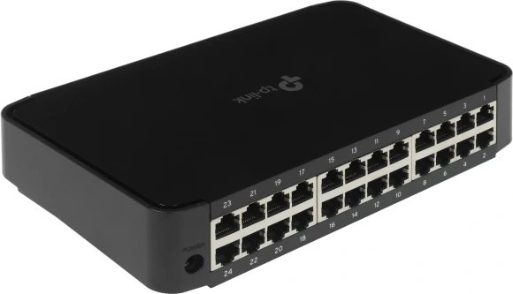 Коммутатор TP-Link TL-SF1024M (L2) 24x100Мбит/с неуправляемый