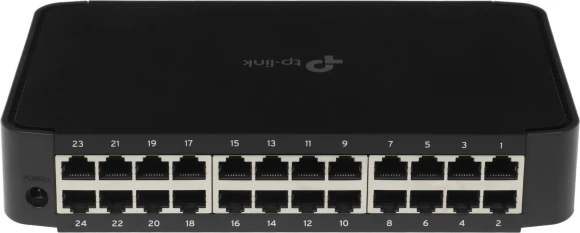 Коммутатор TP-Link TL-SF1024M (L2) 24x100Мбит/с неуправляемый