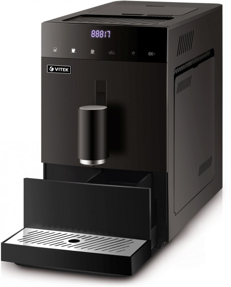 Кофемашина Vitek Metropolis VT-8700 1350Вт черный