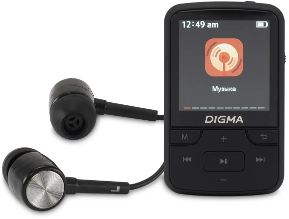 Плеер Hi-Fi Flash Digma Z5 BT 16Gb черный/1.54"/FM/microSD/microSDHC/clip Плеер Hi-Fi Flash Digma Z5 BT 16Gb черный/1.54"/FM/microSD/microSDHC/clip