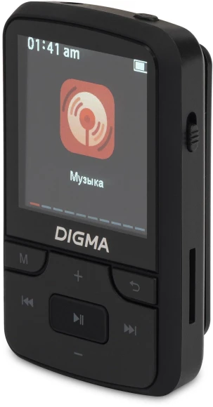 Плеер Hi-Fi Flash Digma Z5 BT 16Gb черный/1.54"/FM/microSD/microSDHC/clip Плеер Hi-Fi Flash Digma Z5 BT 16Gb черный/1.54"/FM/microSD/microSDHC/clip