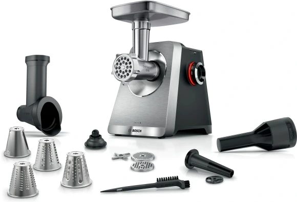 Мясорубка Bosch Series 8 MFWS840M 2500Вт черный Мясорубка Bosch Series 8 MFWS840M 2500Вт черный