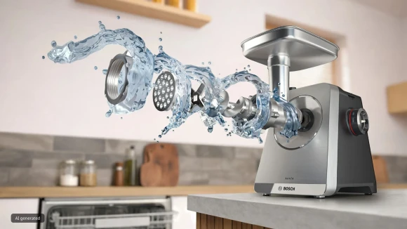Мясорубка Bosch Series 8 MFWS840M 2500Вт черный Мясорубка Bosch Series 8 MFWS840M 2500Вт черный
