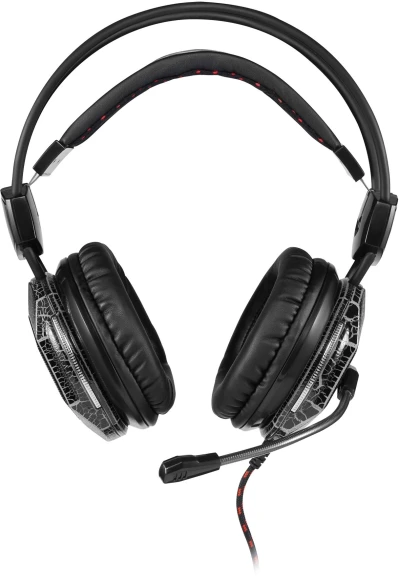 Наушники с микрофоном Оклик HS-L500G TOXIC черный 2.2м мониторные оголовье (472656) Наушники с микрофоном Оклик HS-L500G TOXIC черный 2.2м мониторные оголовье (472656)