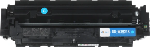 Картридж лазерный G&G GG-W2031X 415X голубой (6000стр.) для HP LJ M454/MFP M479