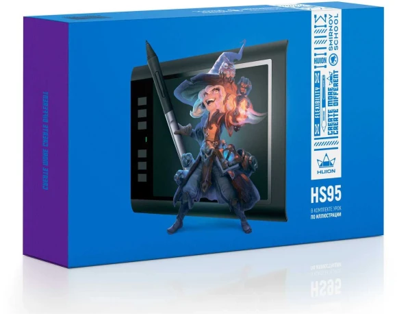 Графический планшет Huion HS95 USB черный