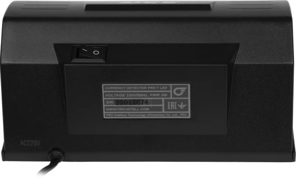 Детектор банкнот PRO 7 LED просмотровый (Т-06742)