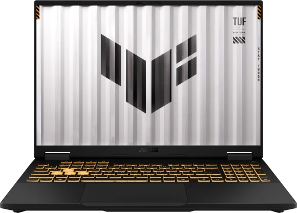 Ноутбук Asus TUF Gaming F16 FX608JMI-TU254 Core i5 14450HX 16Gb SSD512Gb NVIDIA GeForce RTX 5060 8Gb 16" IPS WUXGA (1920x1200) без ОС grey WiFi BT Cam (90NR0NB1-M00DM0)