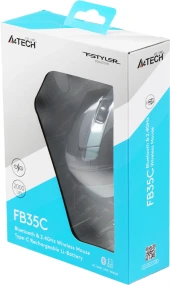 Мышь A4Tech Fstyler FB35C зеленый/черный оптическая 2000dpi беспров. BT/Radio USB 6but (FB35C MIDNIGHT GREEN) Мышь A4Tech Fstyler FB35C зеленый/черный оптическая 2000dpi беспров. BT/Radio USB 6but (FB35C MIDNIGHT GREEN)