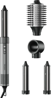 Выпрямитель Haier HHS-618 53Вт черный макс.темп.:220С покрытие:титаново-керам. (FZ000TD00RU)