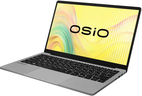 Ноутбук Osio FocusLine F140i-009 Core i5 1235U 16Gb SSD512Gb Intel Iris Xe graphics 14" IPS FHD (1920x1080) Windows 11 Home grey WiFi BT Cam 6000mAh