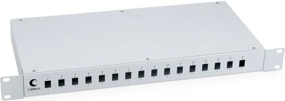 Кросс CabeusFO-19-8SC 1U 8xSC/LC дупл.