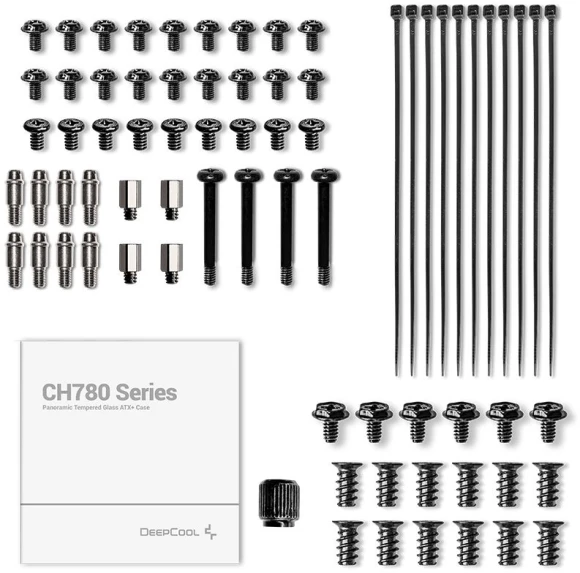 Корпус Deepcool CH780 белый без БП ATX 9x120mm 9x140mm 4x180mm 4x200mm 4xUSB3.0 audio bott PSU Корпус Deepcool CH780 белый без БП ATX 9x120mm 9x140mm 4x180mm 4x200mm 4xUSB3.0 audio bott PSU