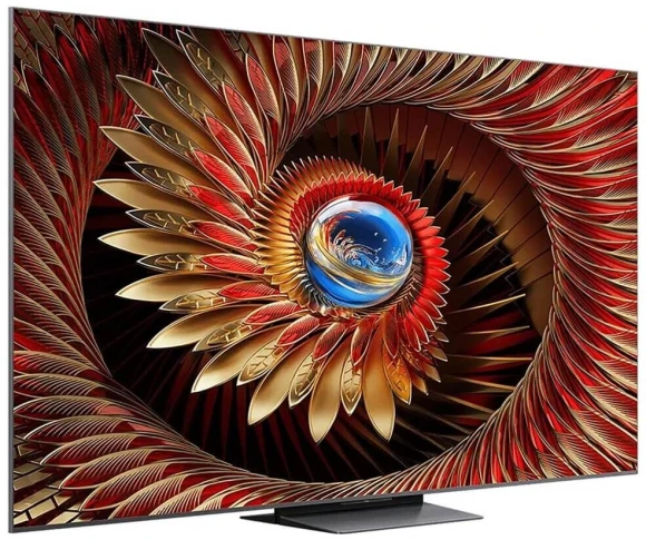 Телевизор LED TCL 65" 65C8K QD-Mini LED Frameless черный 4K Ultra HD 144Hz DVB-T DVB-T2 DVB-C DVB-S DVB-S2 USB WiFi Smart TV