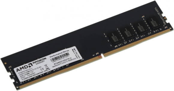 Память DDR4 4Gb 2133MHz AMD R744G2133U1S-U Radeon R7 Performance Series RTL PC4-17000 CL15 DIMM 288-pin 1.2В Ret Память DDR4 4Gb 2133MHz AMD R744G2133U1S-U Radeon R7 Performance Series RTL PC4-17000 CL15 DIMM 288-pin 1.2В Ret