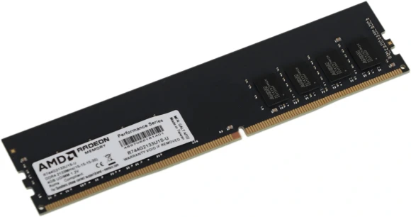 Память DDR4 4Gb 2133MHz AMD R744G2133U1S-U Radeon R7 Performance Series RTL PC4-17000 CL15 DIMM 288-pin 1.2В Ret Память DDR4 4Gb 2133MHz AMD R744G2133U1S-U Radeon R7 Performance Series RTL PC4-17000 CL15 DIMM 288-pin 1.2В Ret
