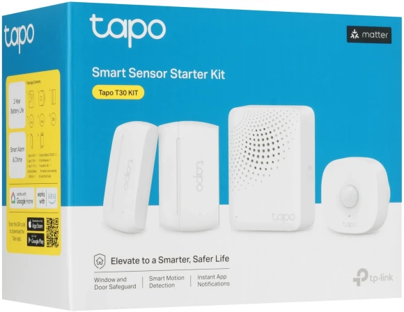 Комплект безопасность и защита TP-Link Tapo T30 KIT