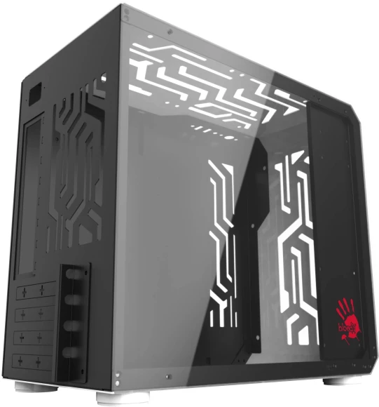 Корпус Bloody BD-CC110 белый/черный без БП mATX 5x120mm 2xUSB3.0 audio Корпус Bloody BD-CC110 белый/черный без БП mATX 5x120mm 2xUSB3.0 audio